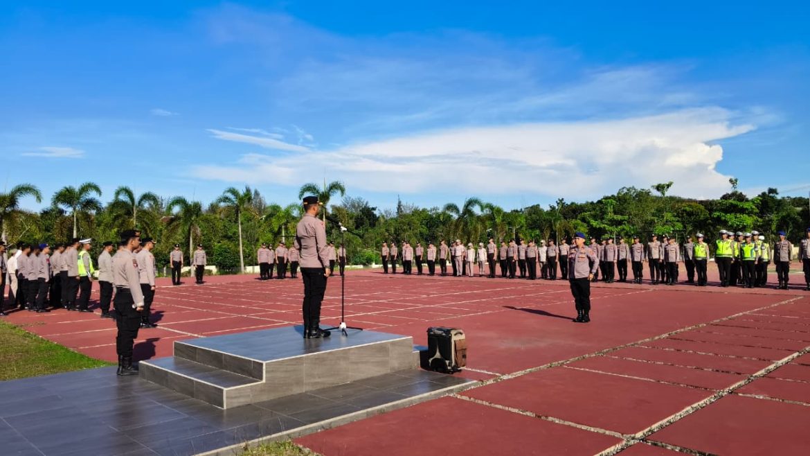 Kapolres Bangka Barat Soroti Pengamanan Hari Libur, Apresiasi Kinerja Personel di Dua Event Besar Bangka Barat 