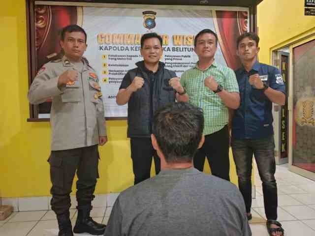Polsek Simpang Teritip Polres Bangka Barat Ungkap Kasus Penganiayaan di Desa Kundi