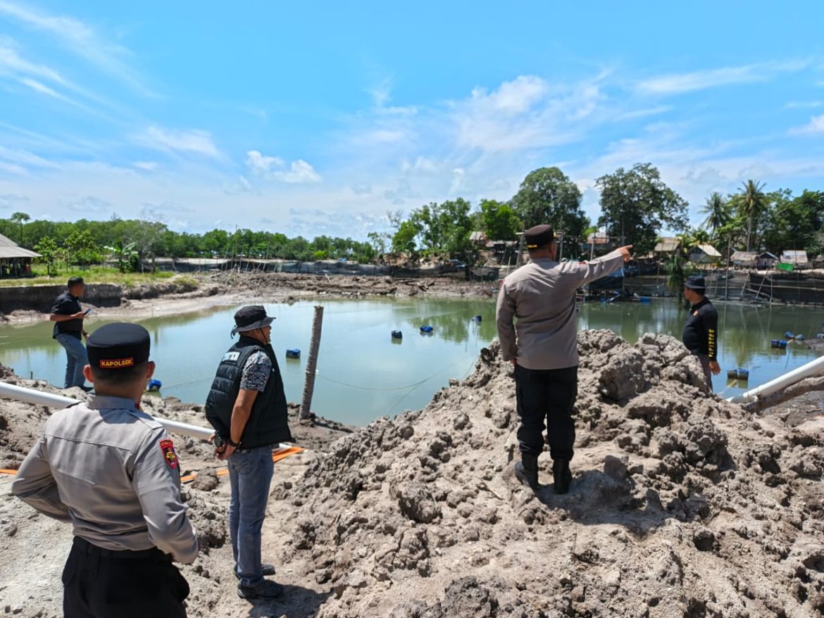 Polres Bangka himbau Penambang Ponton Rajuk Tower. Hentikan Aktivitas di Alur Nelayan II dan Muara Air Kantung
