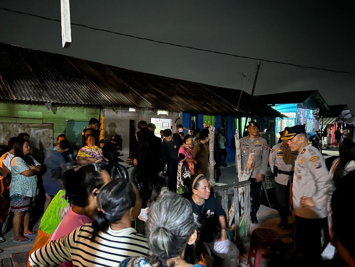 Patroli Skala Besar Brimob Polda Sumut Sasar Titik Rawan Belawan, Ciptakan Rasa Aman Masyarakat