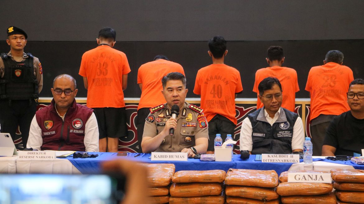 Selamatkan 813 Ribu Jiwa, Polda Sumut Gagalkan Peredaran 72 Kg Sabu dan 151 Kg Ganja