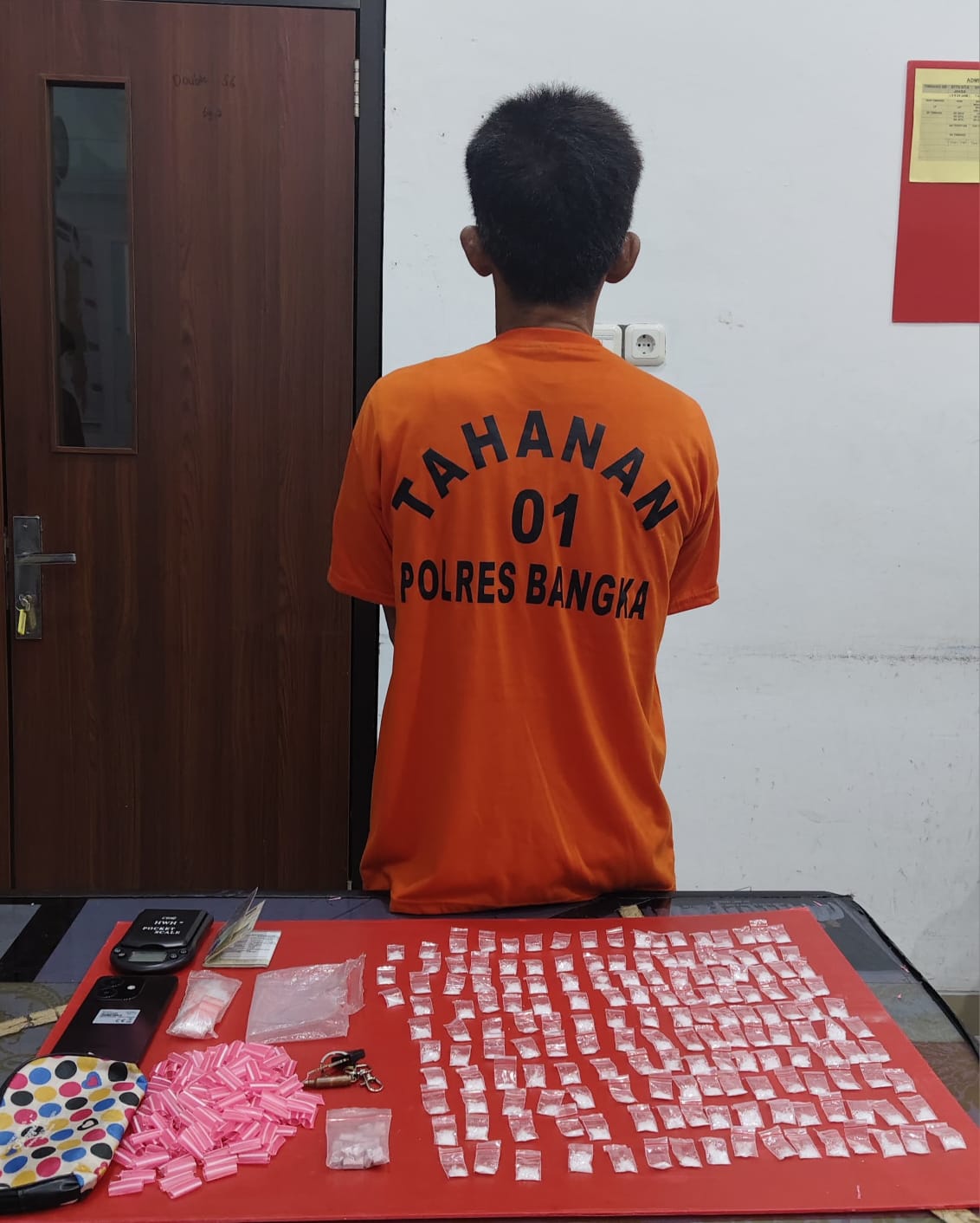 Satresnarkoba Polres Bangka Ungkap Kasus Narkotika, Dua Pelaku Diamankan di Belinyu