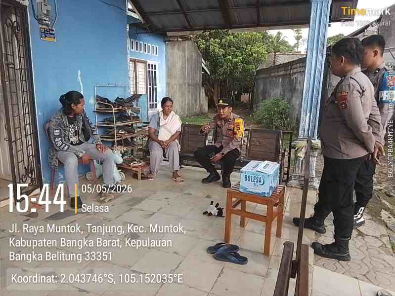 Polres Bangka Barat Respon Cepat Laporan KDRT Melalui Layanan 110