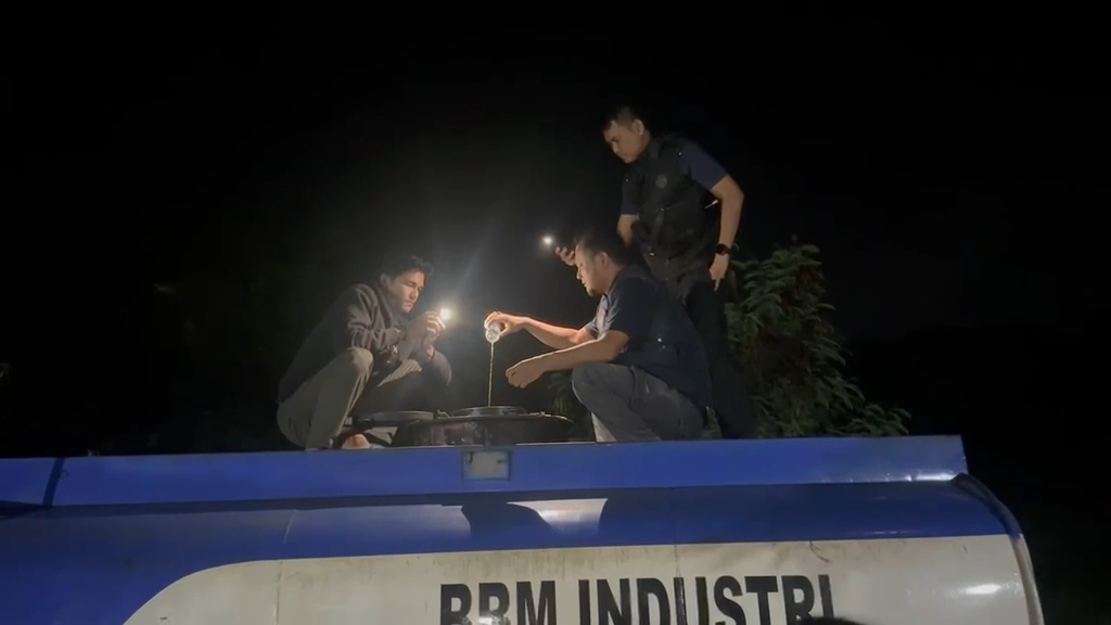 Ditpolairud Polda Babel Bongkar Penyelewengan BBM Subsidi Di Belitung, Operator SPBU-Sopir Truk Tangki Ditangkap