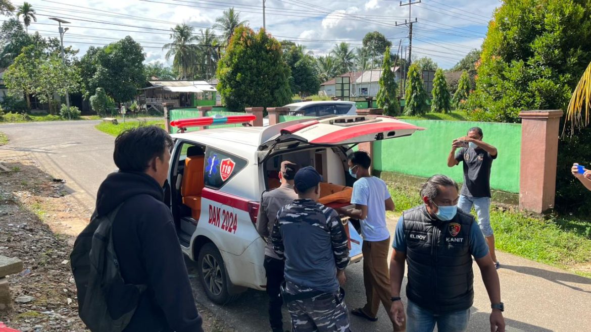 Polres Bangka Barat Gerak Cepat Evakuasi Korban Tenggelam di Perairan Tanjung Niur