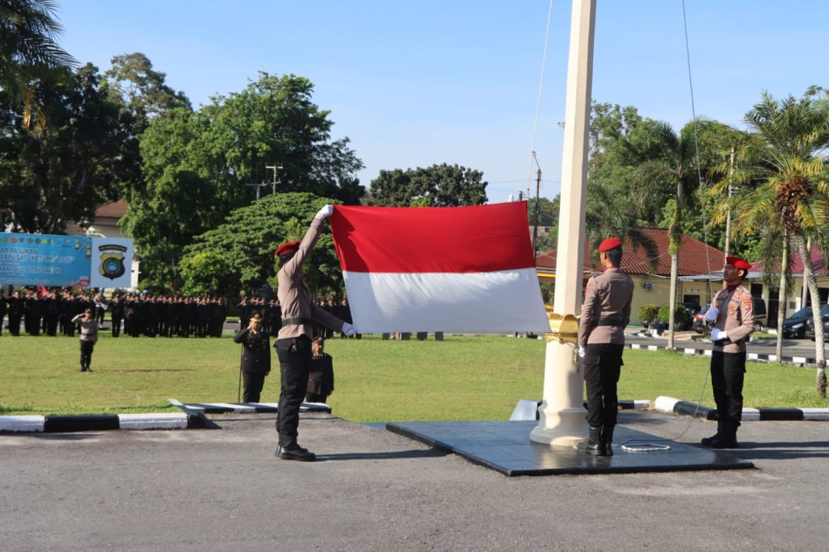 Polres Bangka menggelar Upacara Peringatan Hari Kebangkitan Nasional ke-118 
