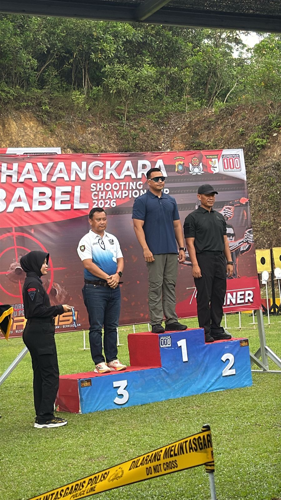 Wakapolres Bangka Barat Raih Juara III Bhayangkara Babel Shooting Championship 2026
