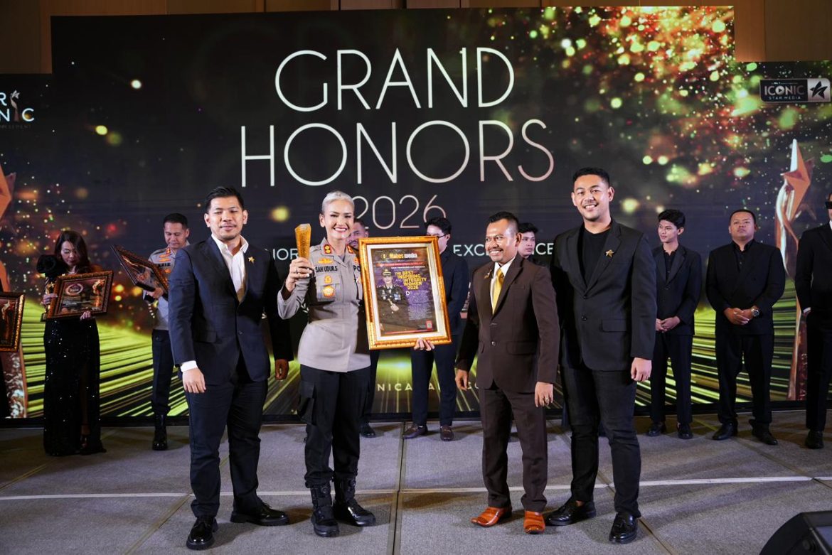 Kapolres Pematang Siantar Raih Penghargaan The Best Inspiring and  Integrity Women 2026