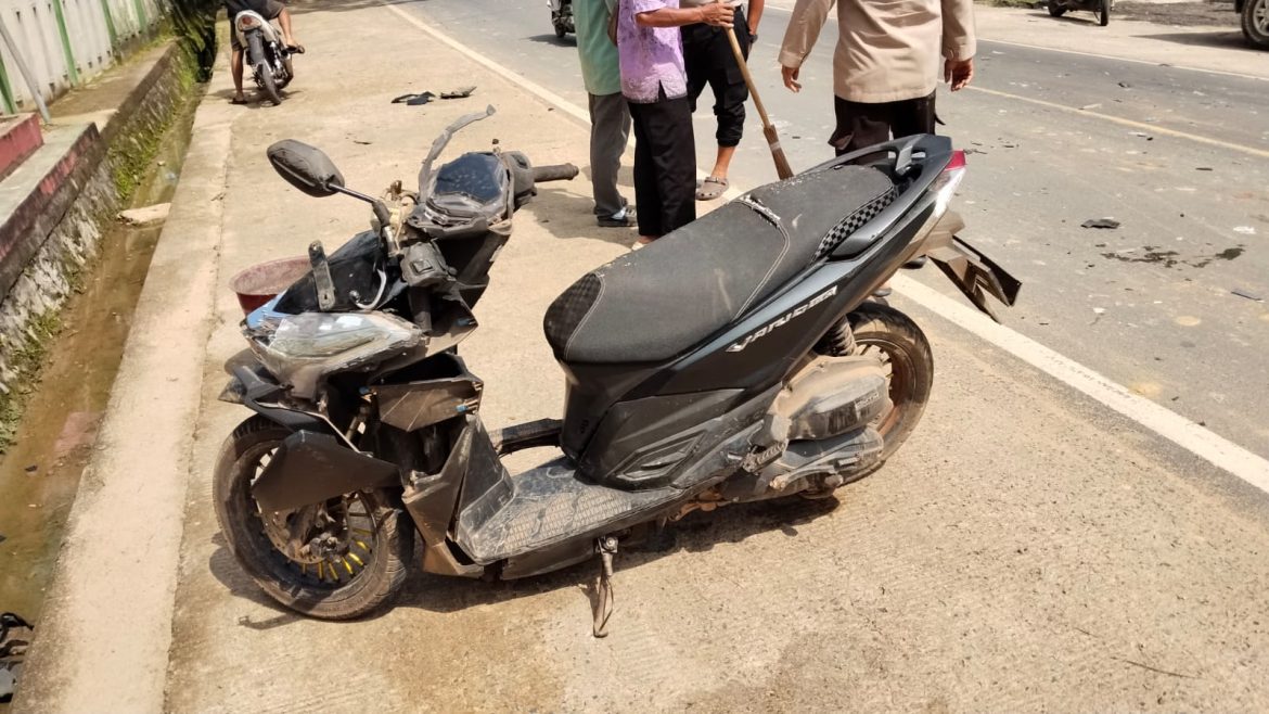 Polres Bangka Barat Gerak Cepat Tangani Laka Maut di Simpang Teritip, Satu Pengendara Meninggal Duni