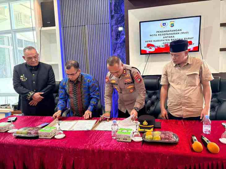 Kapolres Bangka Barat, DPRD dan Polisi Harus Satu Frekuensi Jaga Kondusivitas Daerah