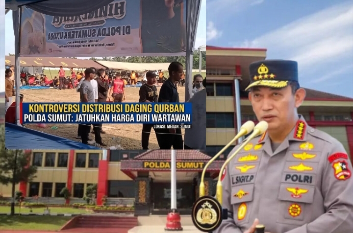 Akibat Daging Qurban Polda Sumut : Telah Jatuhkan Harga Diri Wartawan