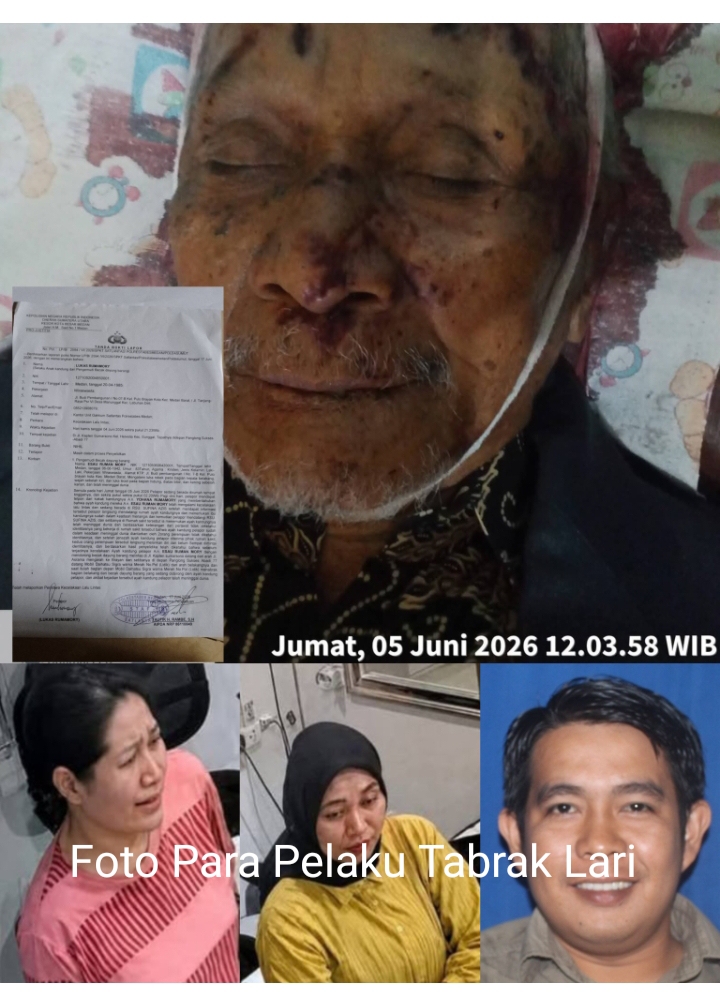 Keluarga Korban Minta Kasat Lantas Polrestabes dan Kasat Reskrim Polrestabes Medan Segera Usut Tabrak Lari Hingga Meninggal Dunia Di Helvetia