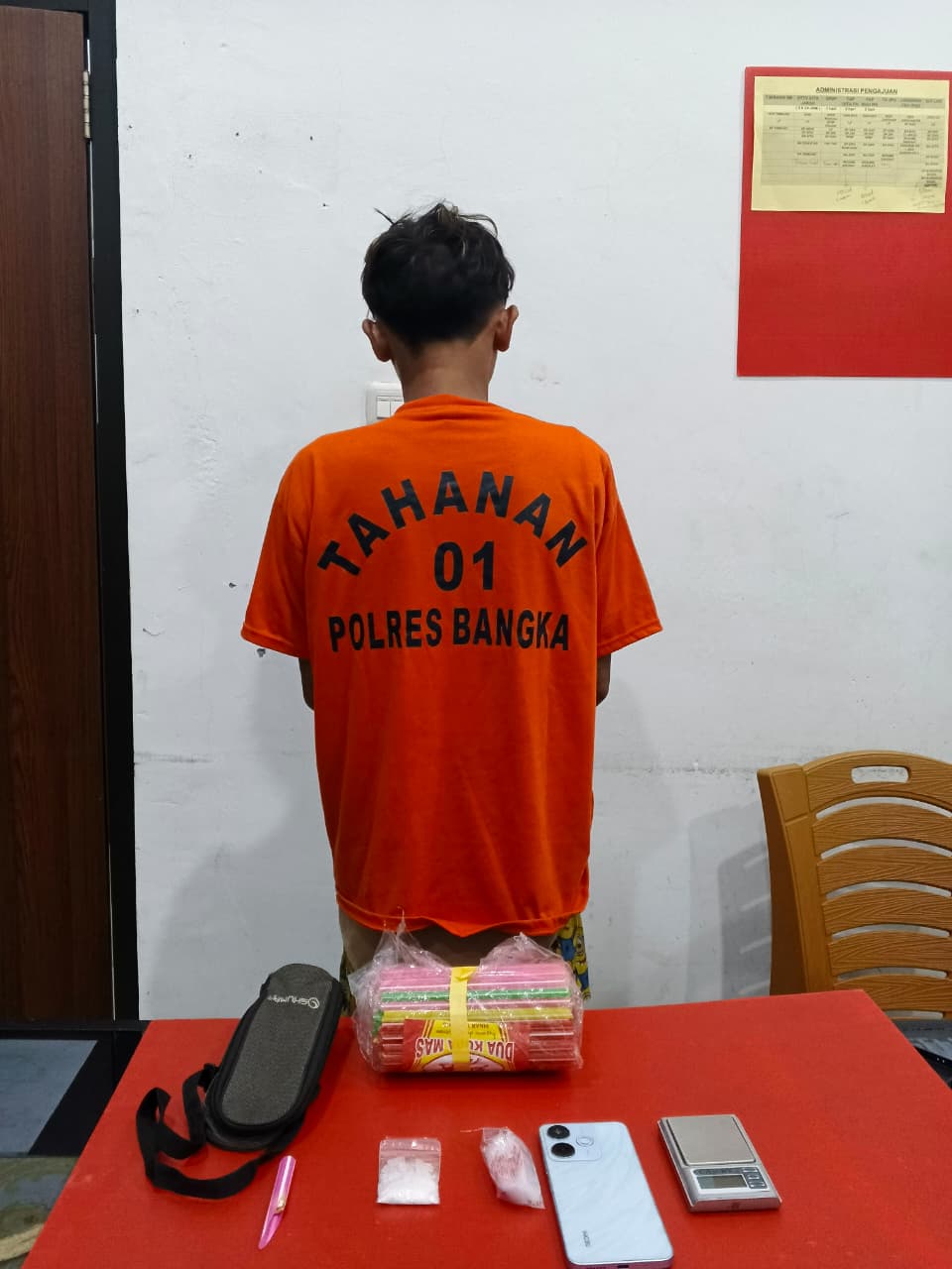 Sat Resnarkoba Polres Bangka Ungkap Kasus Narkotika, Amankan 9,44 Gram Sabu