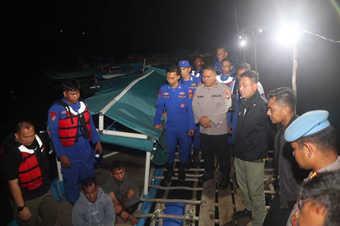 KOMITMEN BERKELANJUTAN, POLRES BANGKA TERUS TINDAK AKTIVITAS TAMBANG ILEGAL DI DAS JADE BAHRIN