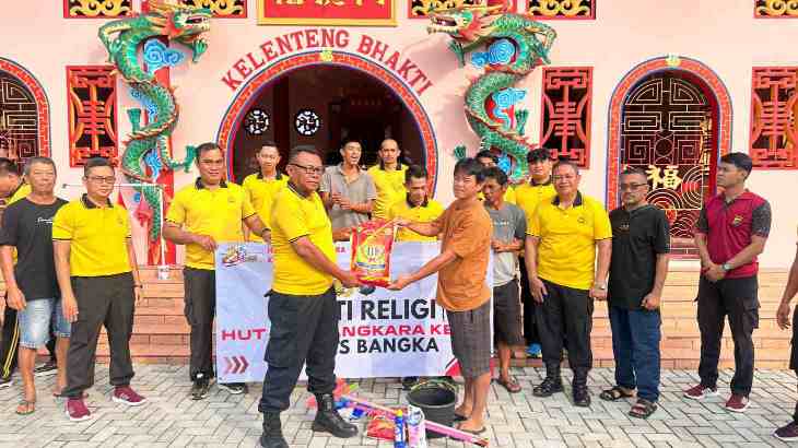 Polres Bangka Gelar Bakti Religi di 25 Tempat Ibadah Sambut HUT Bhayangkara ke-80