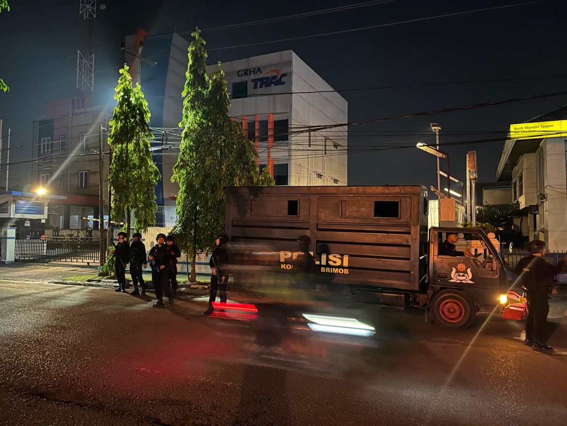 Patroli Brimob Polda Sumut Intensif Cegah Gangguan Kamtibmas, Balap Liar di Medan Berhasil Dibubarkan