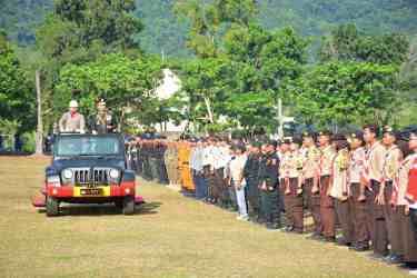 Puncak HUT Bhayangkara ke 80 di Polda Babel, Kapolda : Momentum Intropeksi Diri-Peningkatan Kualitas