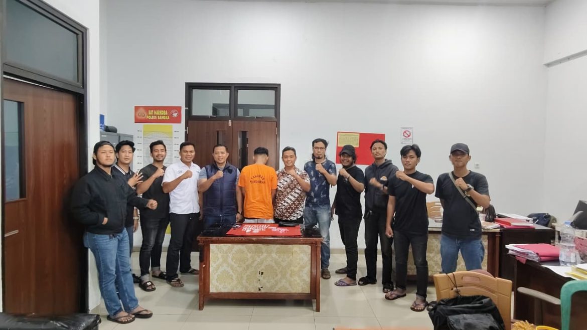 Satres narkoba Polres Bangka Ungkap Dua Kasus Narkotika, Amankan Dua Tersangka dan Puluhan Paket Sabu