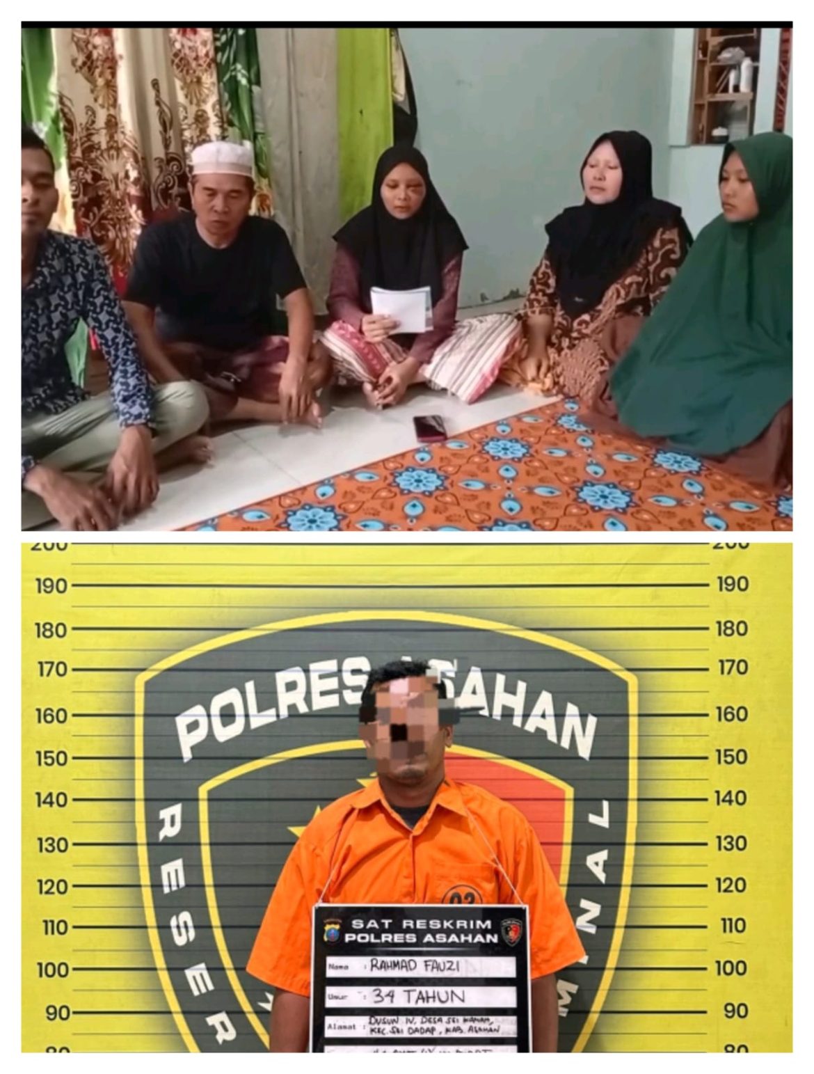 Polres Asahan Ungkap Kasus Kekerasan Dalam Rumah Tangga, Satu Pelaku Diamankan