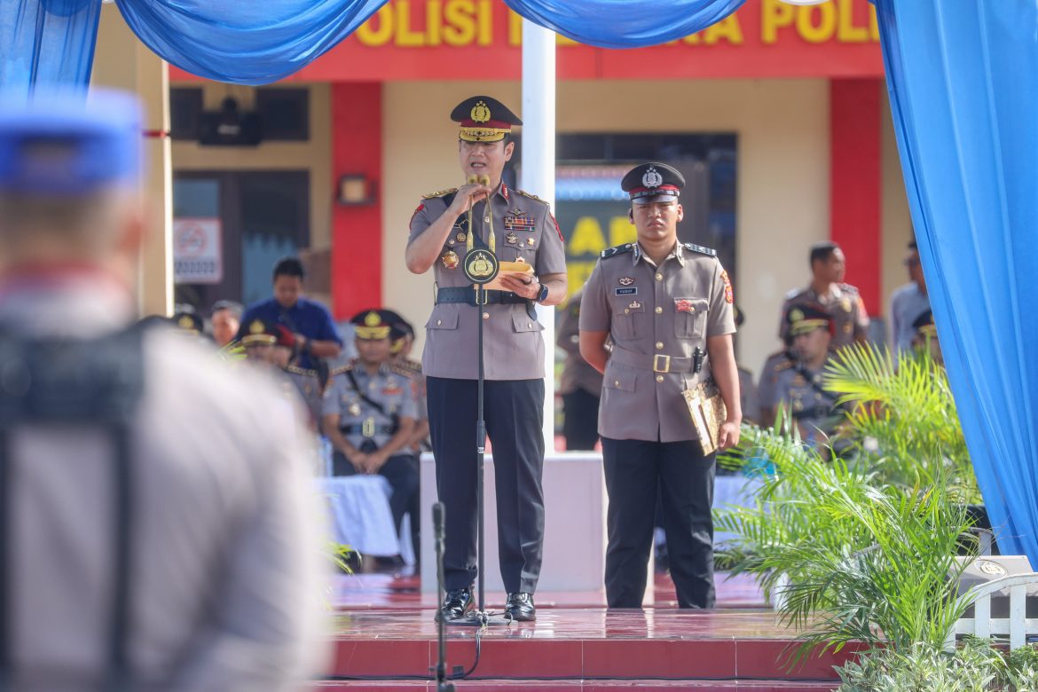 Pendidikan Bintara Polri TA 2026 Resmi Dimulai di SPN Hinai, Wakapolda Sumut Tekankan Moral, Integritas, dan Pelayanan