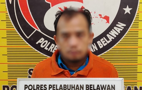 Sat Narkoba Polres Pelabuhan Belawan Tangkap Pengedar Sabu di Belawan I