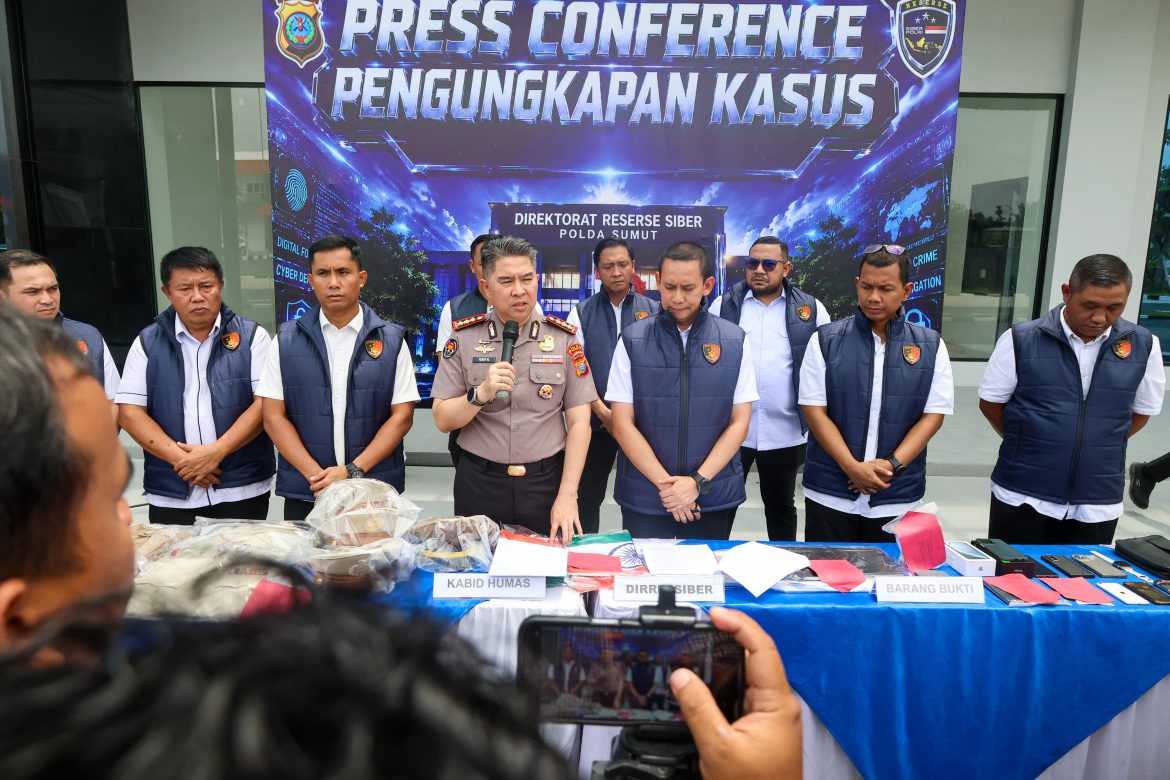 Polda Sumut Bongkar Sindikat Scamming Internasional di Apartemen Medan, Korban Rugi Rp6,7 Miliar