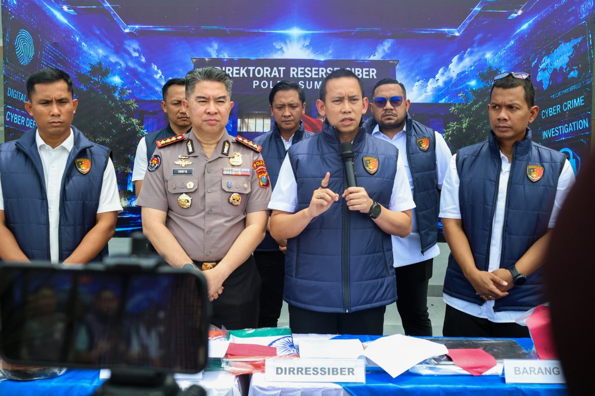 Polda Sumut Bongkar Sindikat Scamming Internasional di Apartemen Medan, Korban Rugi Rp6,7 Miliar