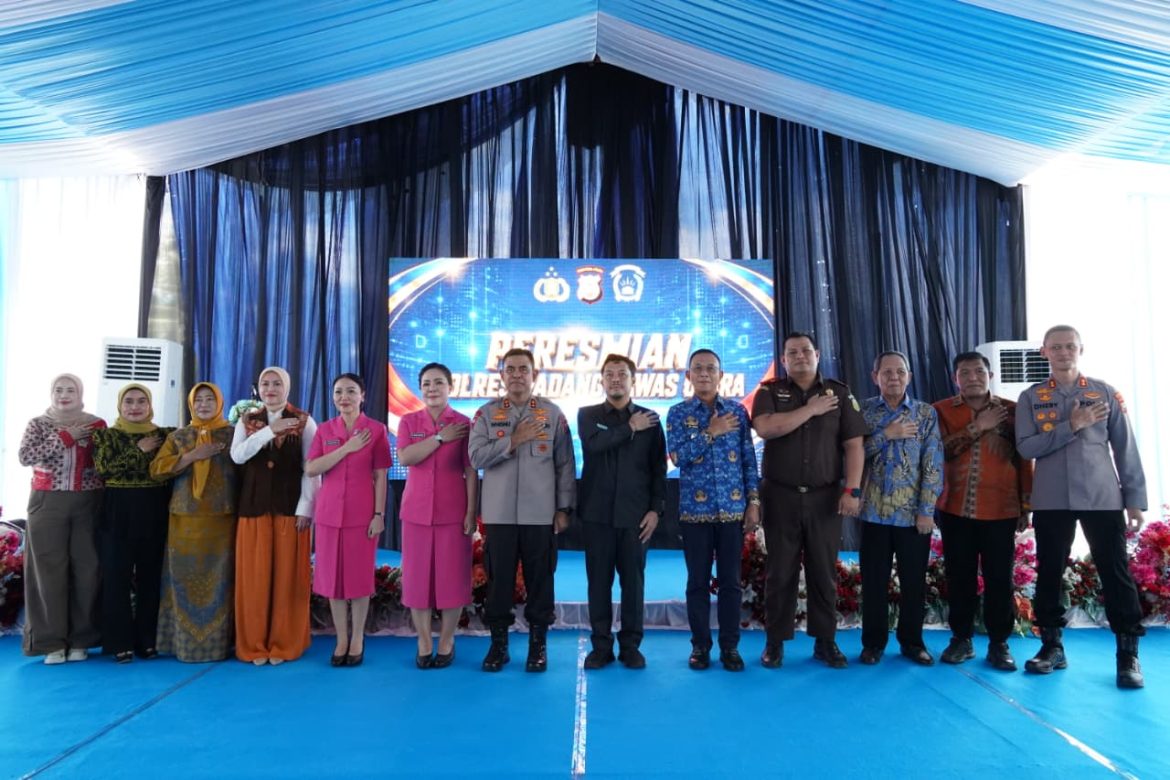 Polres Padang Lawas Utara Resmi Berdiri, Kapolda Sumut Tekankan Pelayanan Humanis dan Penambahan Personel