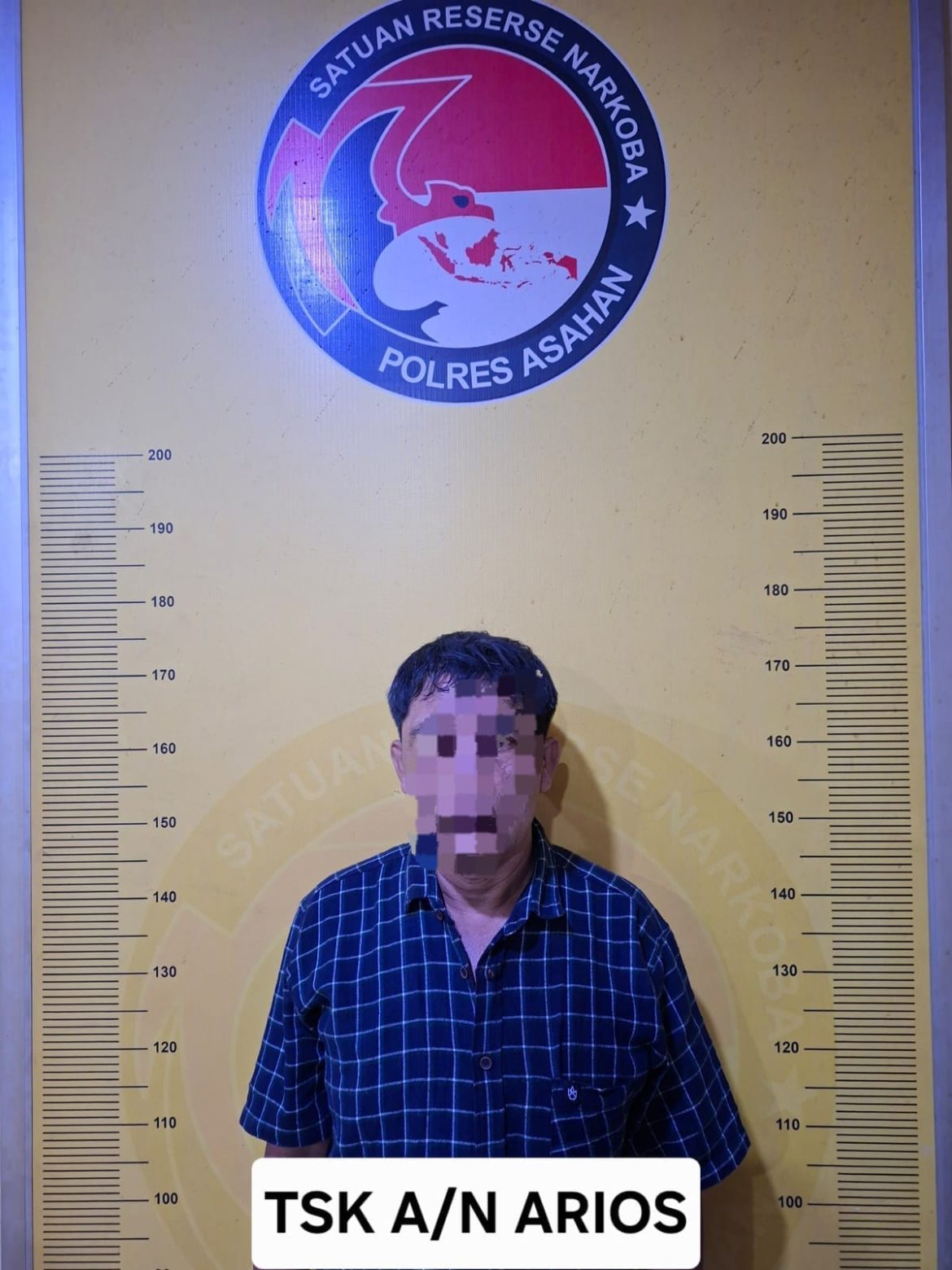 Satres Narkoba Polres Asahan Amankan Pria  Pengedar Sabu, Sita 19,60 Gram Barang Bukti
