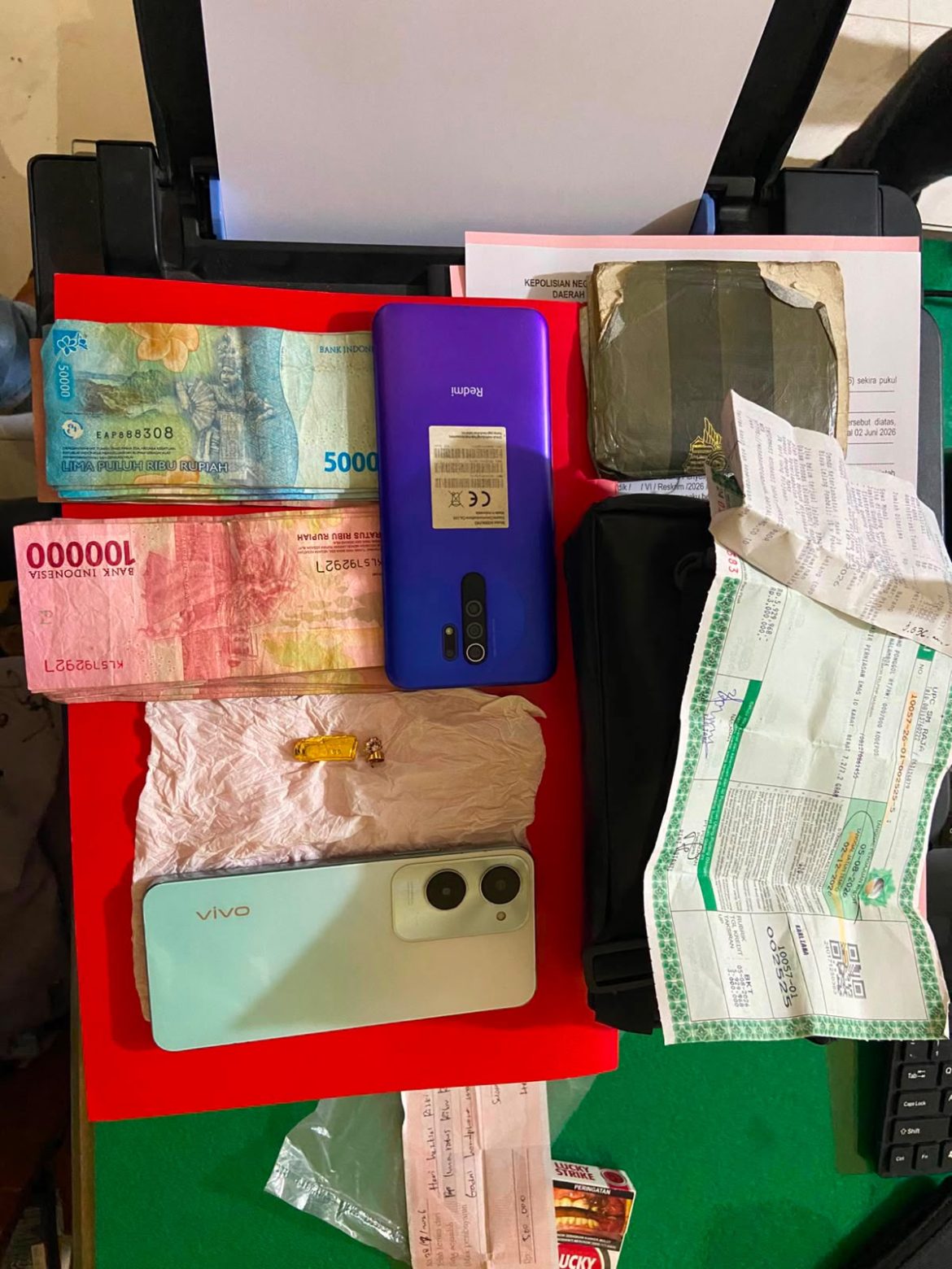 Gasak Emas 53 Gram dan Ponsel, Sopir Angkot di Tapanuli Tengah Diringkus Polisi
