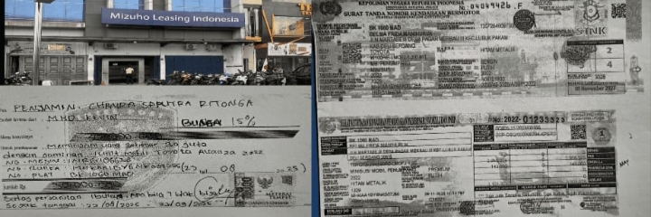 Penggelapan Mobil Fidusia PT Mizuo Diproses Pidana Penipuan Penggelapan Dan Penadahan