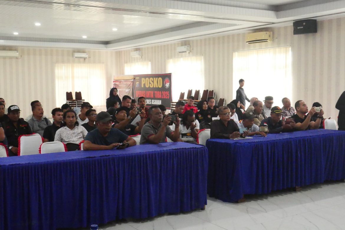 Cegah Tawuran dan Geng Motor, KRYD Polres Asahan Amankan Lima Remaja Beserta Sejumlah Sajam
