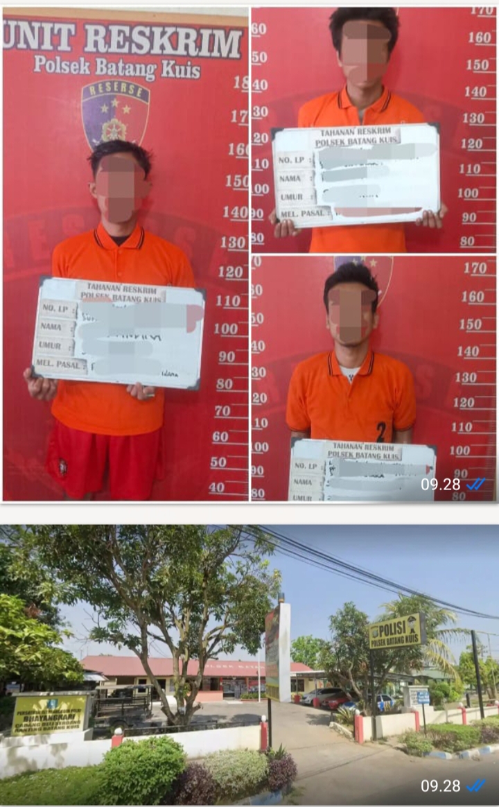 Diduga Tangkap Lepas Kasus Curanmor, Tiga Terduga Pelaku Disebut Tak Jelas Keberadaannya, Kinerja Kapolsek, Kanit dan Penyidik Dipertanyakan???